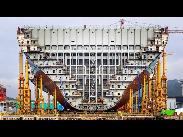 This is How Large Ship Building and Most Skilled Technical Doing Their Job Perfectly #2