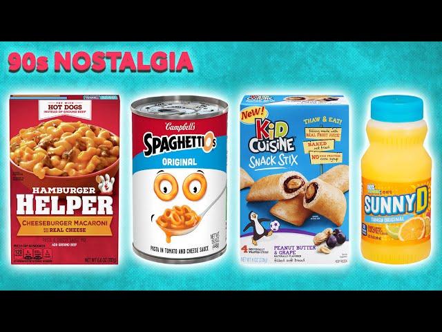 Fun Facts About Your Favorite 90s Foods