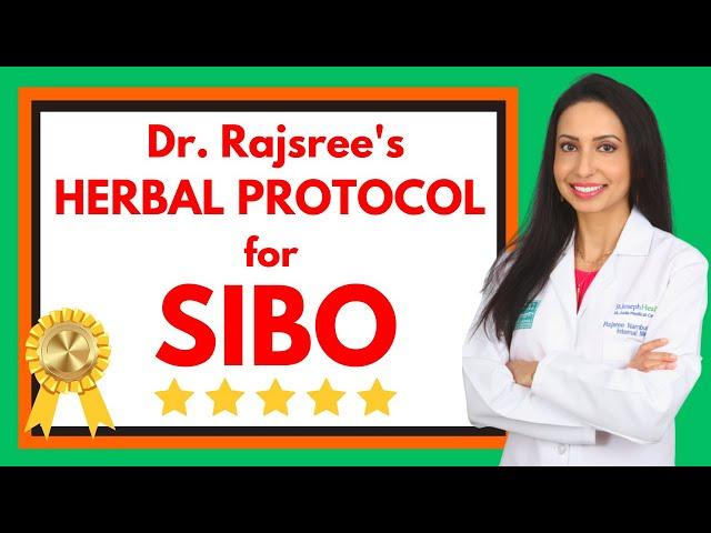 Dr. Rajsree's Herbal Protocol for SIBO:  Treat Your Gas, Bloating, and IBS!