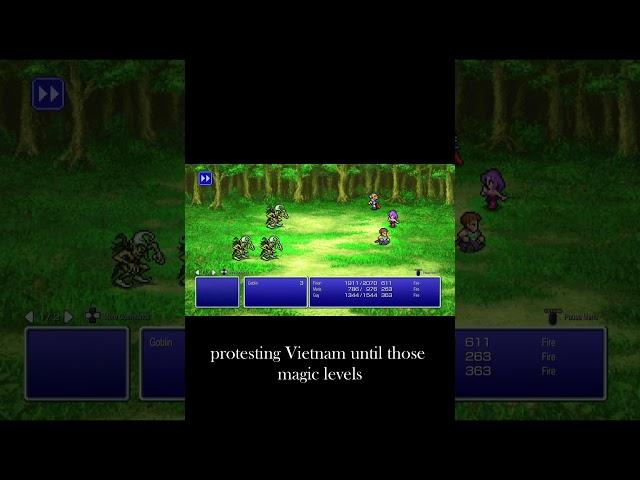 How to Level Magic in the Final Fantasy II Pixel Remaster