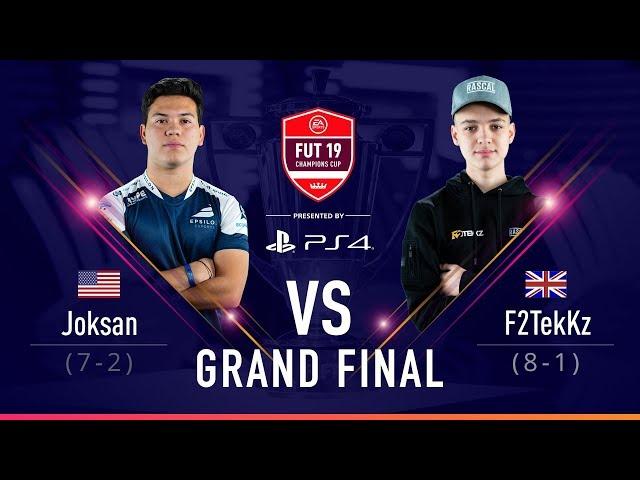 FIFA 19 FUT Champions Cup November Grand Final JoksanRedona vs F2Tekkz