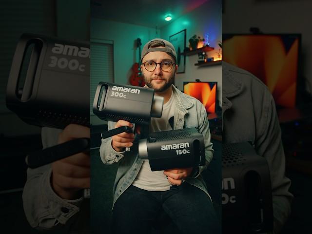 Amaran 300c & 150c | These Lights are CRAZY!