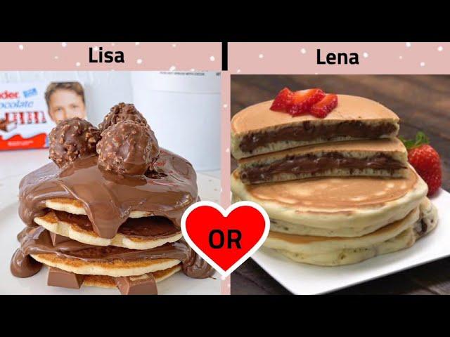 Lisa or Lena FOOD  (would u rather) PoKeUnicorn #3