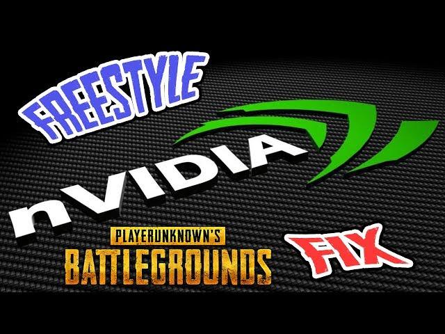 Nvida Freestyle Fix: A supported game is required to use this feature | PUBG