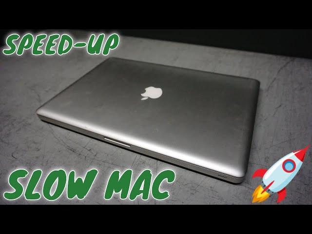 How To Speed Up A Slow Old Apple MacBook Pro Laptop In 2021 | How To Upgrade Laptop HD With A SSD