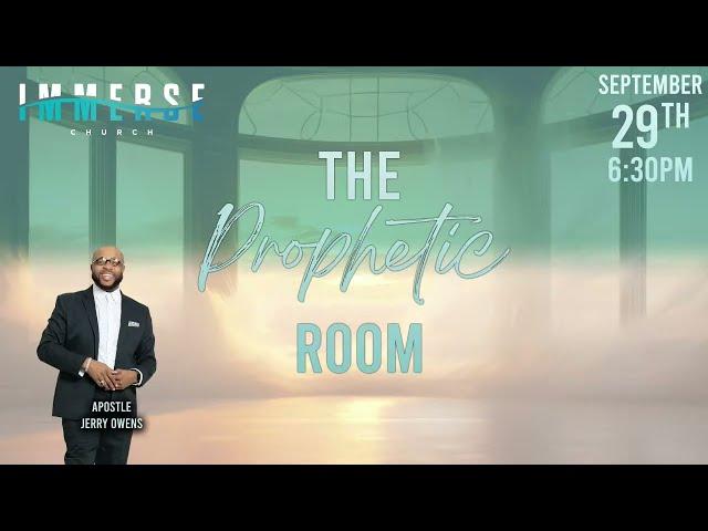 The Prophetic Room | Apostle Jerry Owens