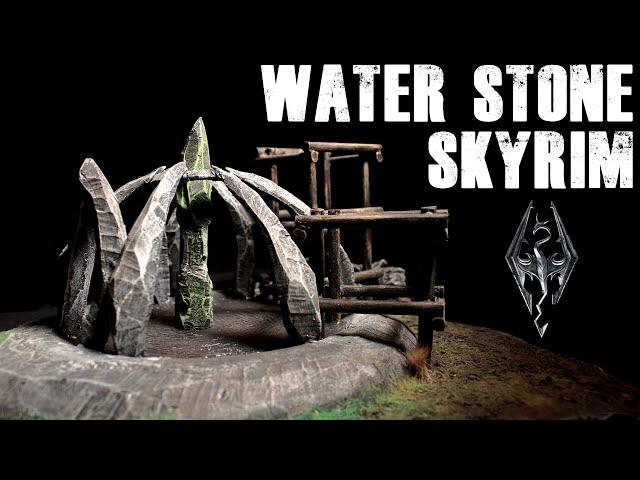 SKYRIM DIORAMA / The Water Stone / Playable terrain for D&D