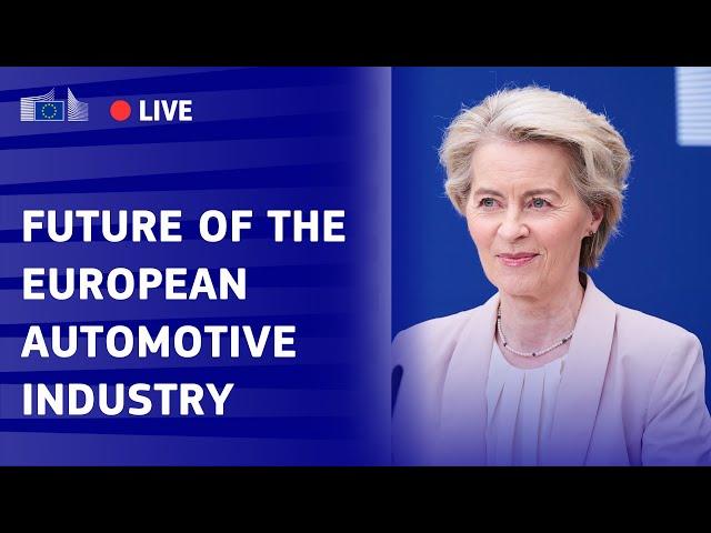 President von der Leyen at the Strategic Dialogue on the Future of the European Automotive Industry