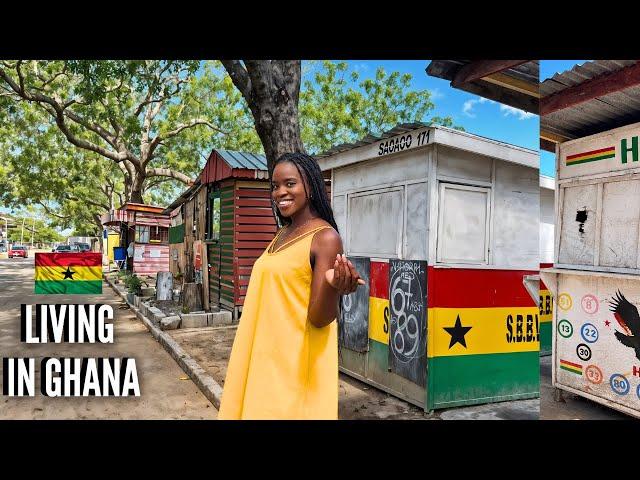 WHAT'S IT LIKE TO LIVE IN GHANA? | LIVING IN GHANA AS A WOMAN | SHOPPING, COOKING GHANA FOOD ETC.