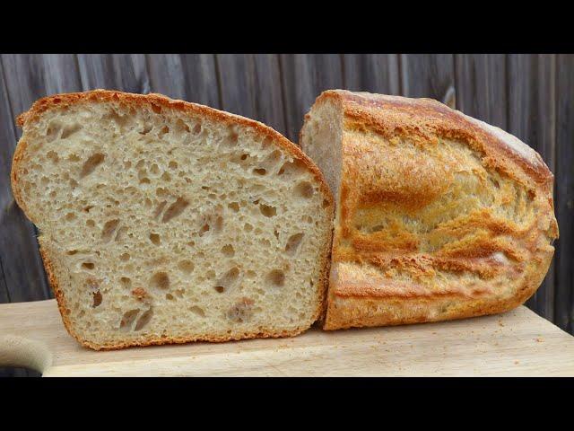 Homemade sourdough bread for beginners