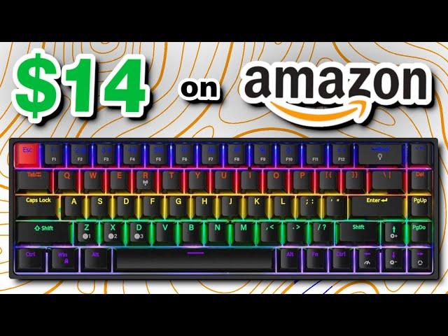 I Bought the Cheapest Mechanical Keyboard on Amazon and Upgraded it! (With the Cheapest Mods)