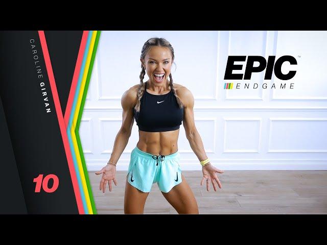 TITAN Tabata HIIT Workout - Bodyweight | EPIC Endgame Day 10