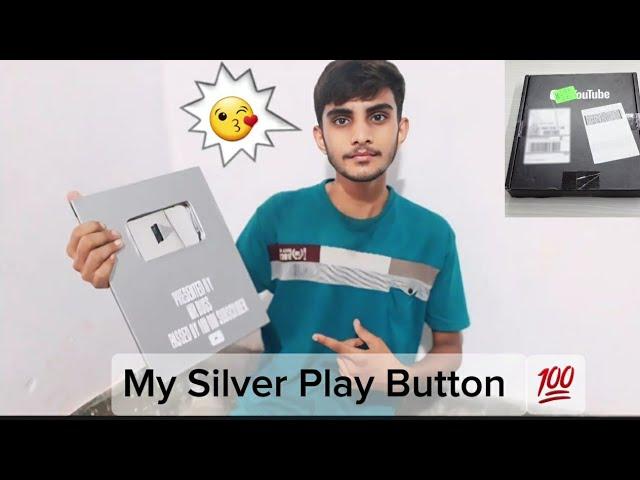 My Silver Play button  || Thank You guys