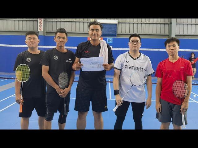 NewB Badminton Club VS  Soul Shuttler BC (SSBC)                     (MD 7) (FullSet Game)