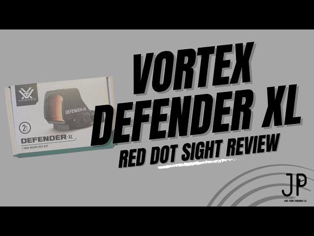 Observations on the Vortex Defender XL Red Dot Sight
