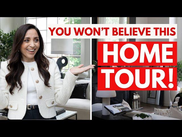 Incredible Luxe for Less Home Tour Loaded with Ideas, Tips & Tricks!