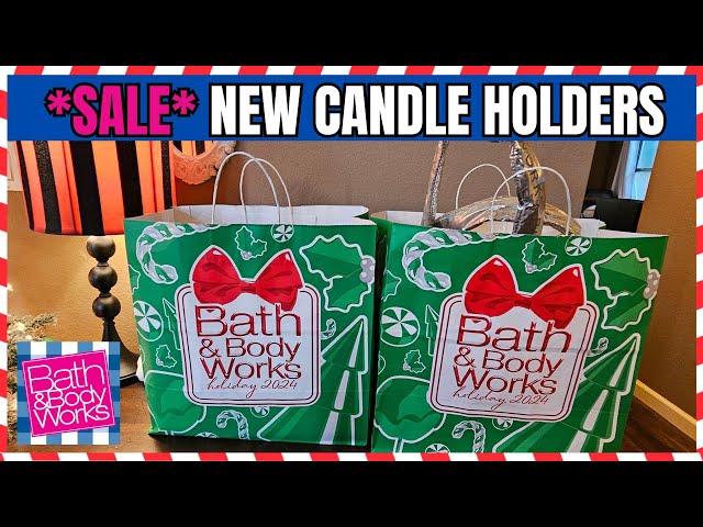 * NEW * CANDLE HOLDERS HAUL AND MORE AT Bath & Body Works #bathandbodyworks