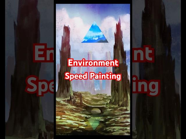 배경스피드페인팅!/Environment speed painting!#drawing#그림#tutorial#그림그리는방법#painting#배경기초#스피드페인팅#배경그리기#배경