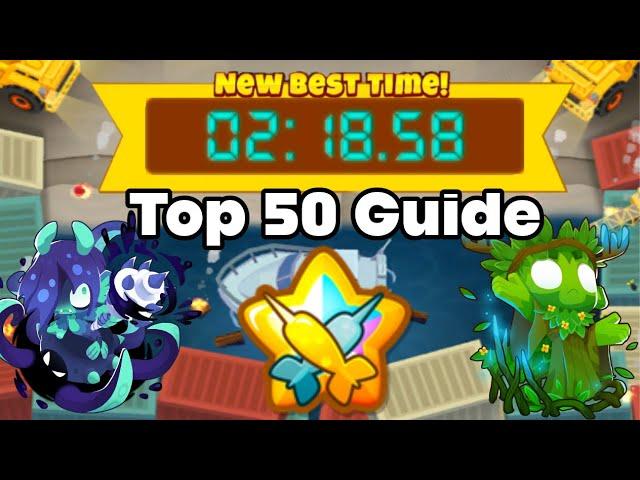 Btd6 Race #315 “Attack From The Yatch” In 2:18.58 Top 50 Guide!!!