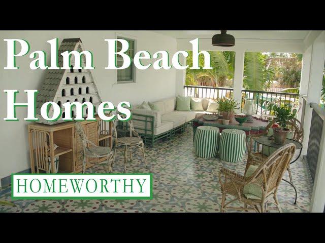 Palm Beach Home Design | Waterfront Homes and Coastal Decor