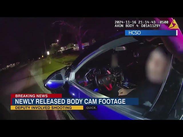 Bodycam footage shows moments before man shot, killed by Hillsborough deputy