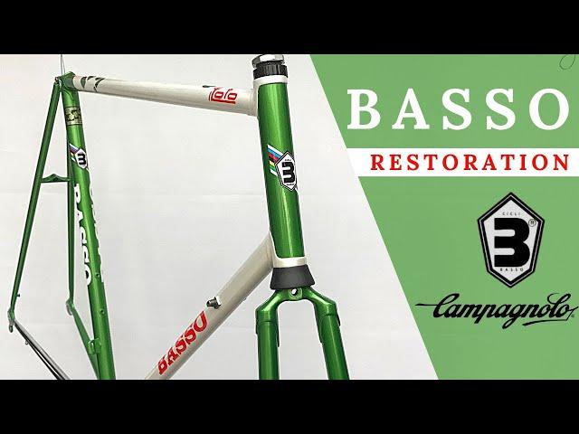 Basso Loto vintage bike restoration