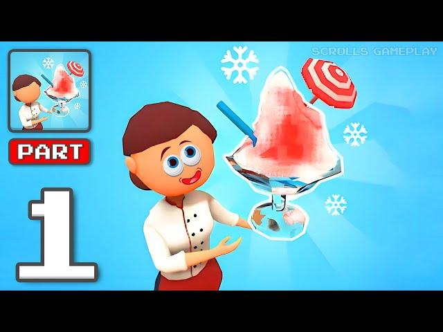 Water Ice Master - Gameplay Walkthrough Part 1 - Ice Mastery Creating Cool Sculptures (iOS, Android)