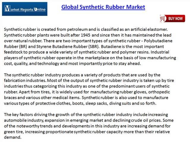 Synthetic Rubber Market