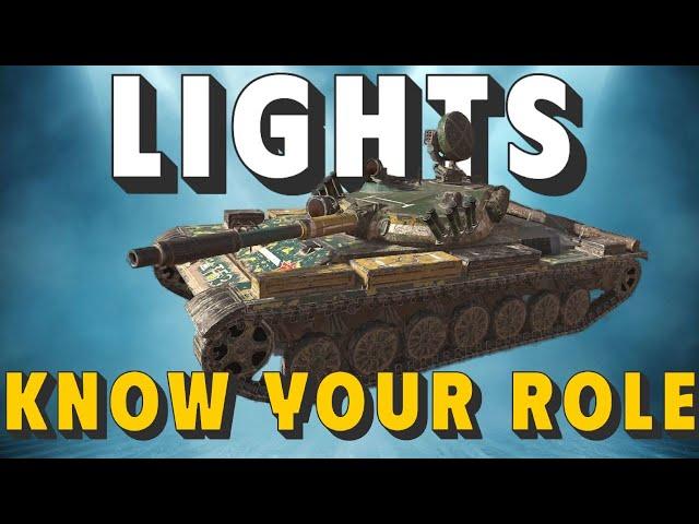 Masterclass - KNOW your ROLE - LIGHT TANKS - World of Tanks Blitz