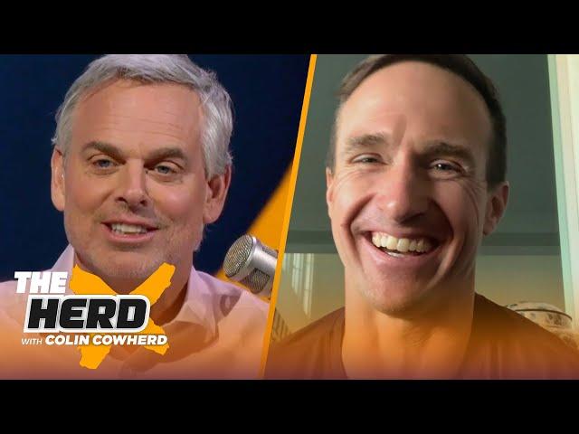 Drew Brees on QB-WR chemistry & what great QBs like Mahomes work on post-success | NFL | THE HERD