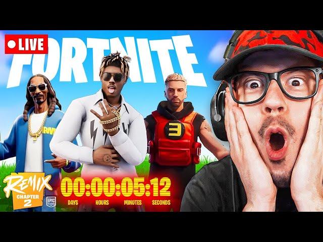 LIVE! - NEW FORTNITE *CHAPTER 2 REMIX* COUNTDOWN!!