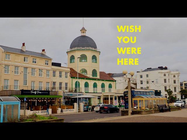 Exploring Jane Austen’s Worthing - English Coastal Walk (4K)