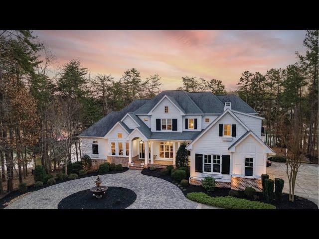 Lake Norman Waterfront Estate Tour