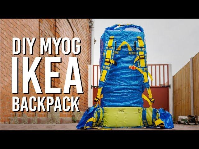 £30 DIY IKEA Ultralight Backpack - My First MYOG Backpack