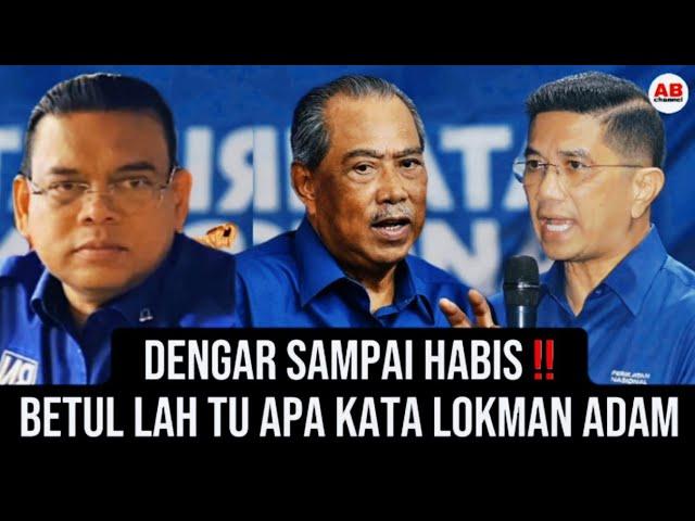 Betul lah tu apa kata Lokman adam