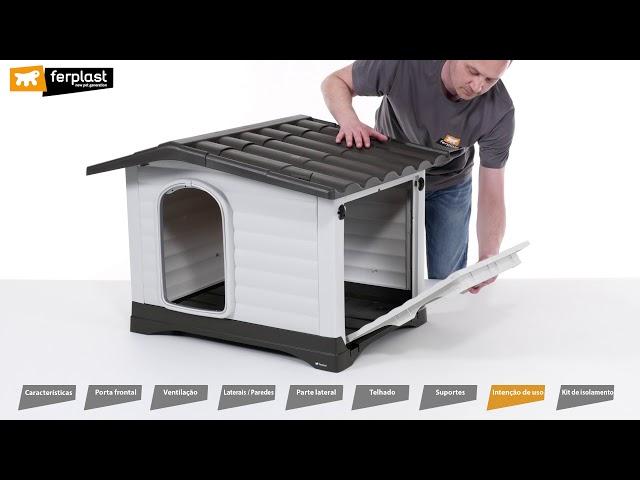 Dogvilla , casinha para  cão, ferplast