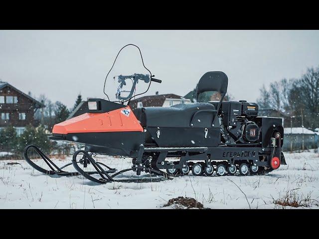 Снегоход за 137 тысяч Бурлак Егерь FOX-M