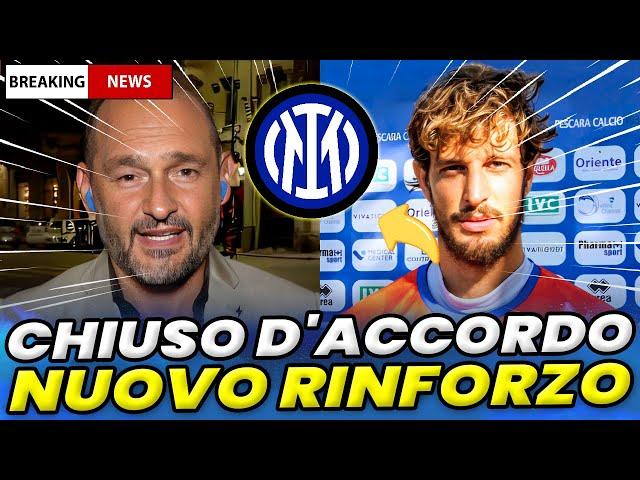  URGENTE! GRANDE RINFORZO CONFERMATO ORA! NOTIZIE UFFICIALI! ULTIME NOTIZIE DALL'INTER OGGI