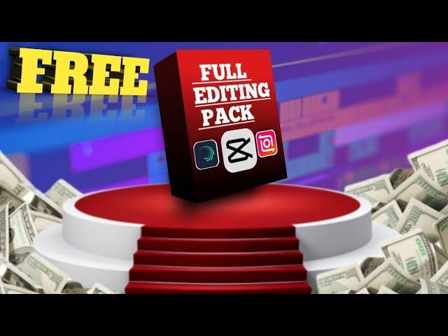  Free Editing pack giveaway ||@NOXCUT1