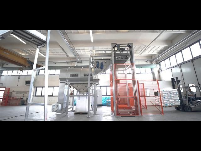 Automatic De-Bagging Emptying machine - Svuota sacchi automatica strato dopo strato