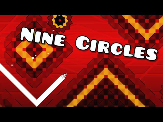 Nine Circles | ВСЕ МОНЕТЫ | Мой первый хард демон | Geometry Dash