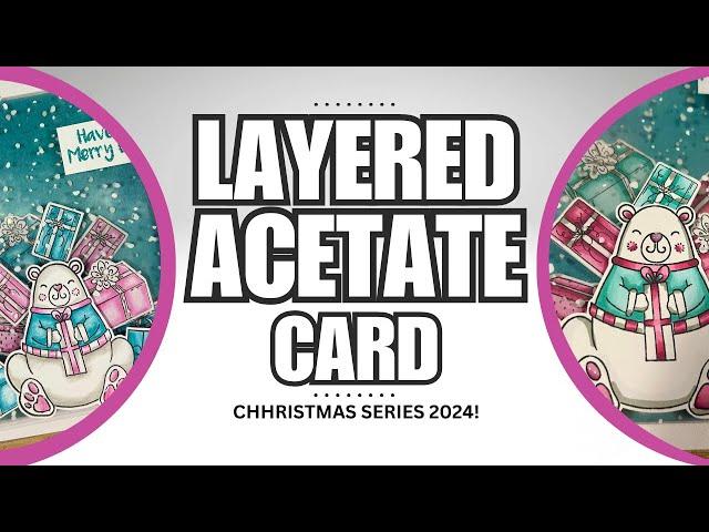 A Creative Way to Build A Scene | Card Ideas Using ACETATE! | Dimensional Greeting Cards