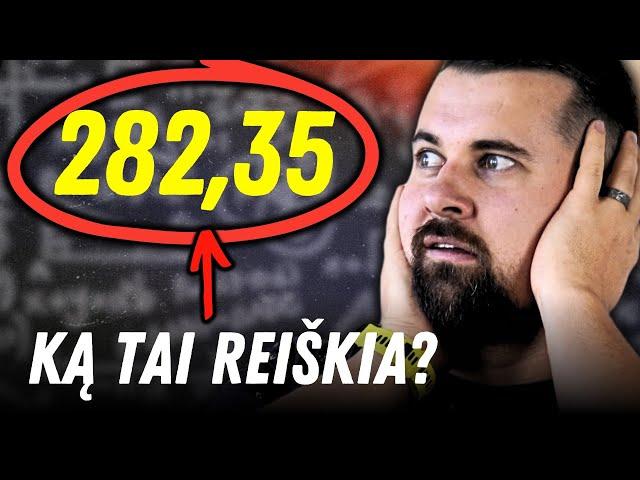 Sužinok savo FINANSINĖS LAISVĖS SKAIČIŲ | + praktiniai skaičiavimai