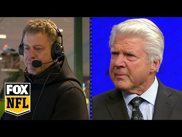 Jimmy Johnson, Troy Aikman moved to tears at surprise HOF announcement | FOX NFL