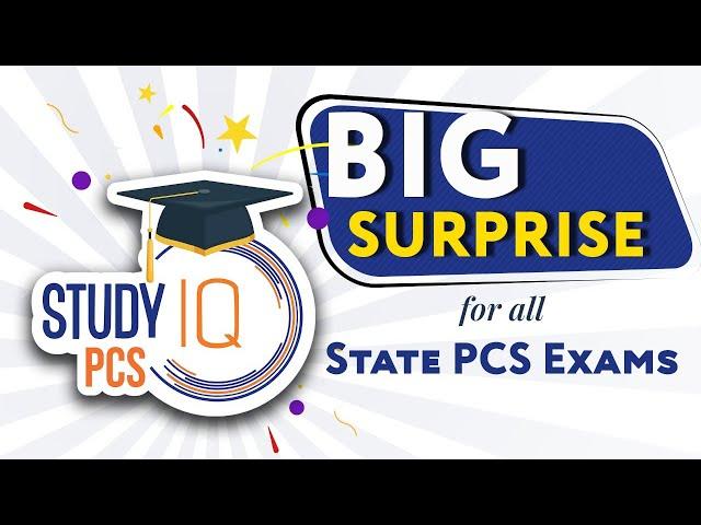 "BIG SURPRISE" for all State PCS Exams I Study IQ