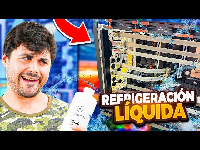 Este SUSCRIPTOR me pidió un cambio en su PC , tiene Refrigeración líquida