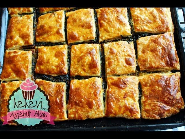 Ispanaklı Börek (Kolay El Açması Kat Kat Börek) | Ayşenur Altan Yemek Tarifleri