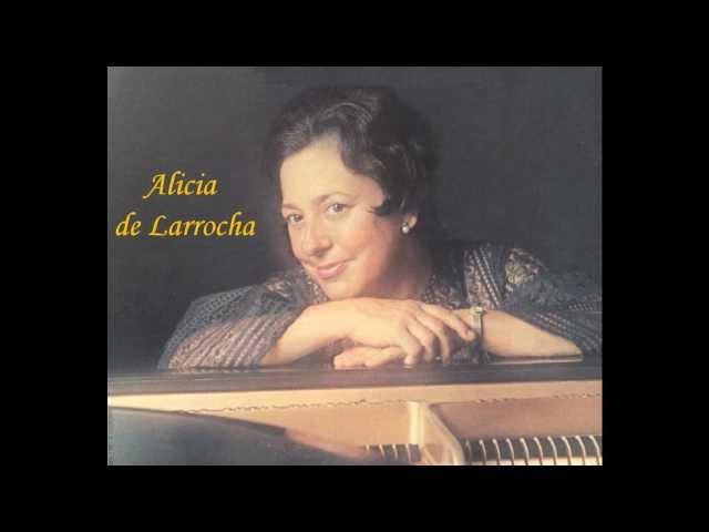 Alicia de Larrocha plays Bach/Cohen - Sanctify us by Thy Goodness