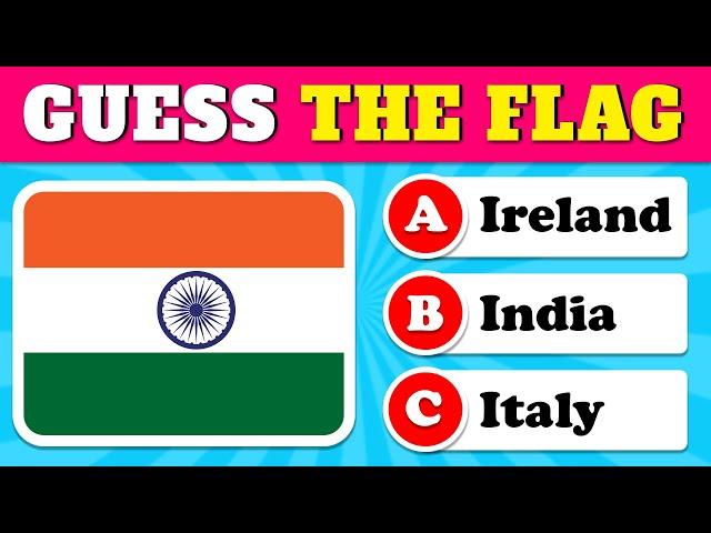 Guess the Country by the Flag Quiz  | World Flags Quiz 