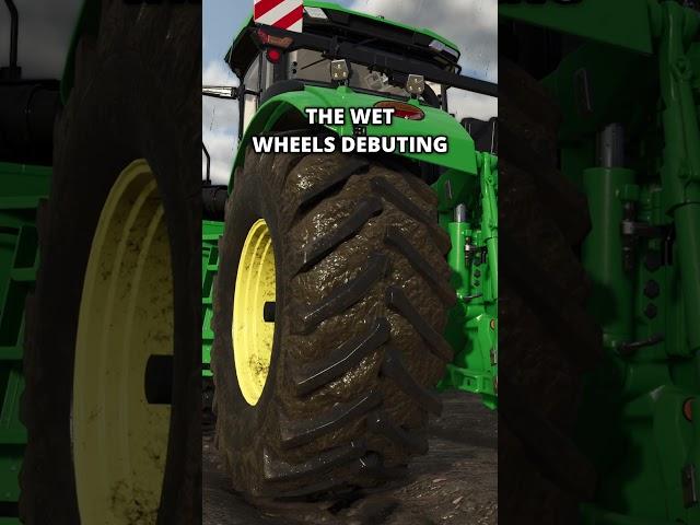 WET TIRES are AMAZING in Farming Simulator 25